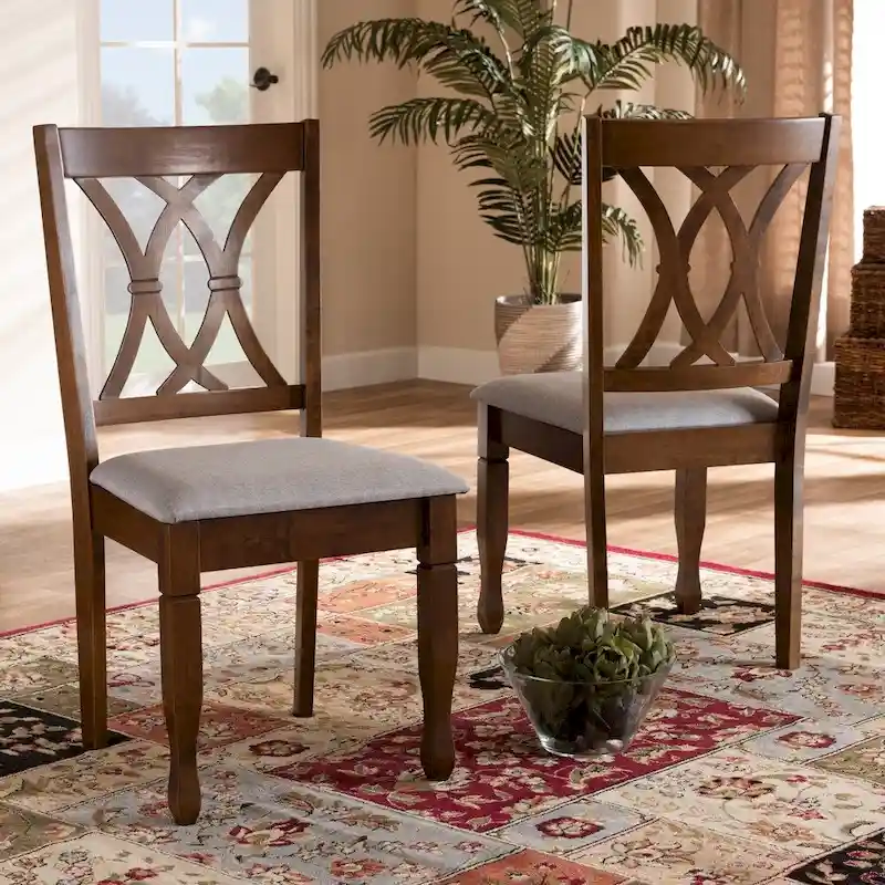 Copper Grove Nelson Armless Cushioned Dining Chairs