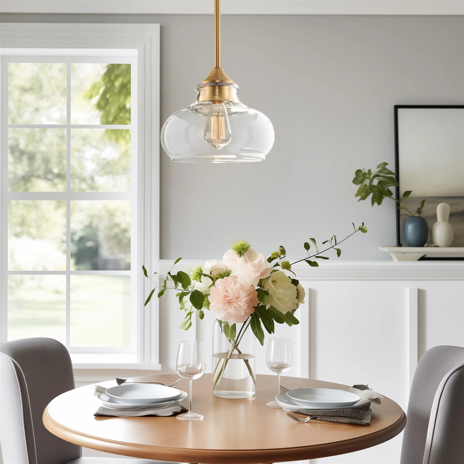 Harlow 9 Modern Industrial Farmhouse / Schoolhouse / Rustic Pendant Light