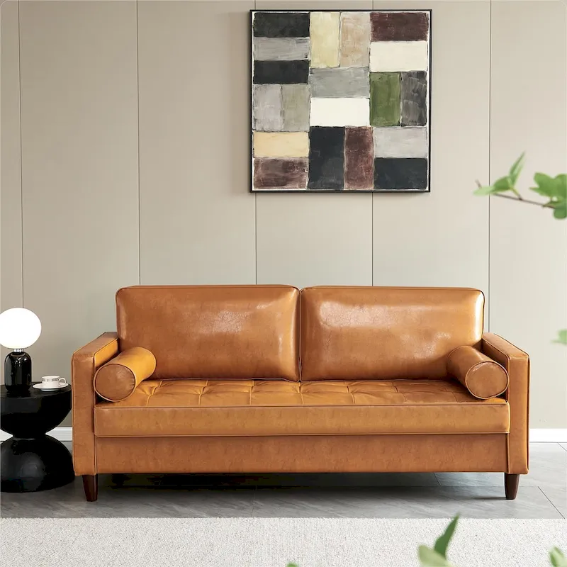 Modern Mid-Century Loceseat Sofa For Livingroom