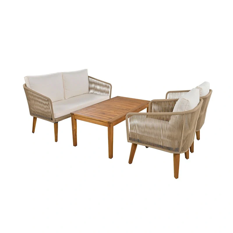 4-Piece Patio Conversation Set