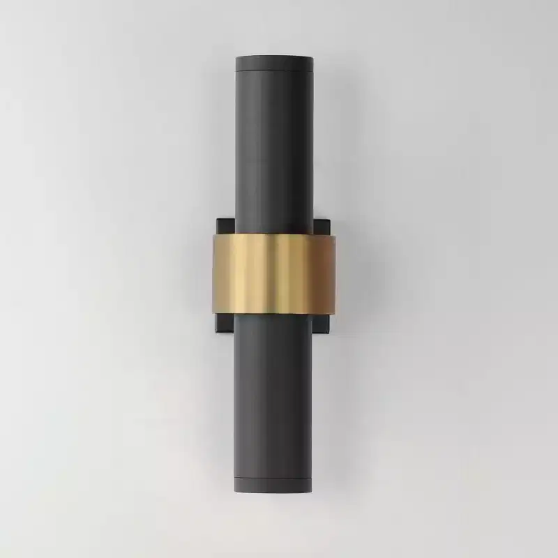 ET2 Lighting Reveal 3 - Light Wall Light in Black/Gold
