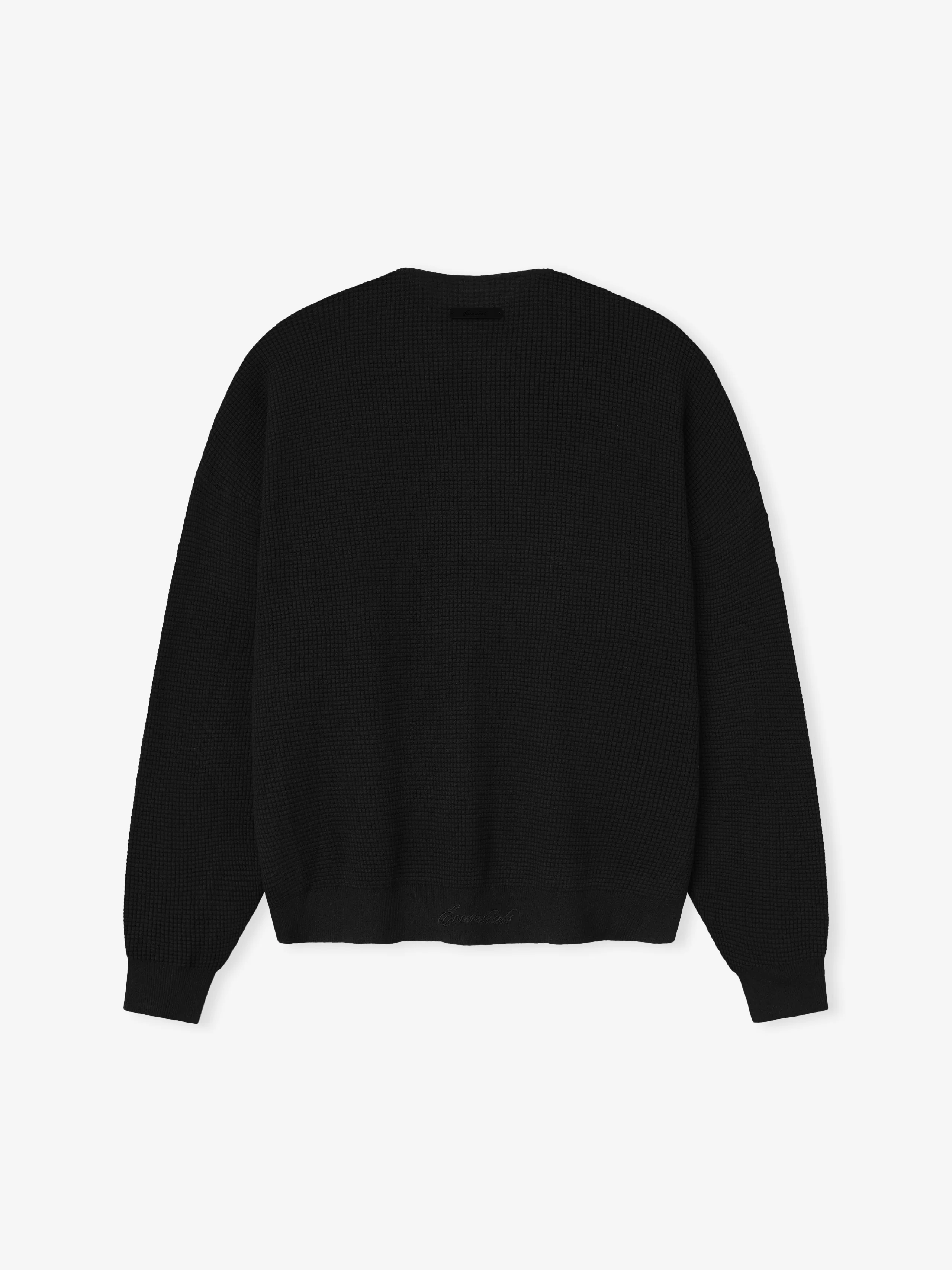 Signature Waffle 90s Crewneck Sweater
