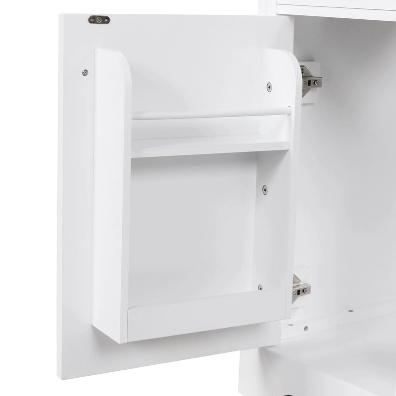 Bathroom Vanity Cabinet with Sink Top,Door and Two Drawers