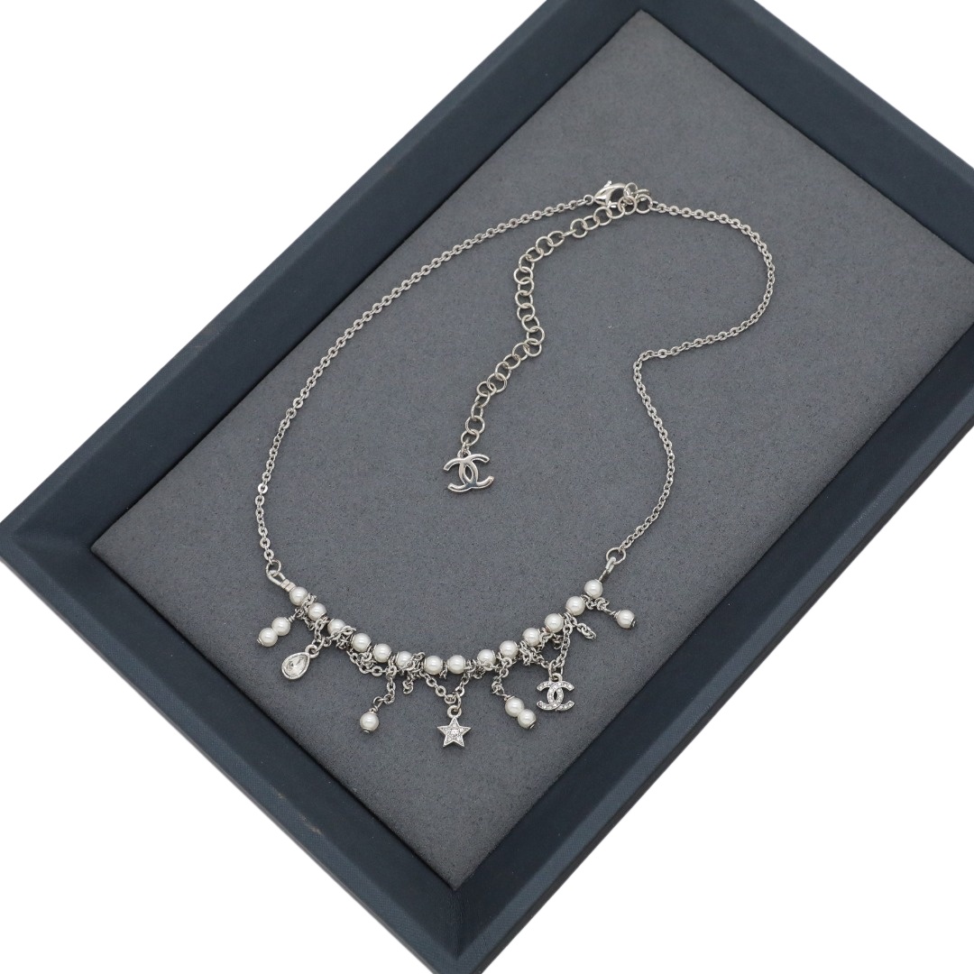 CCN532 Chanel charms necklace - ccjewelryacc