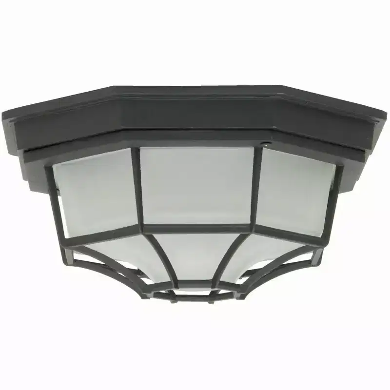 Craftmade Lighting Economy 1 - Light Flush Mount in Textured Black