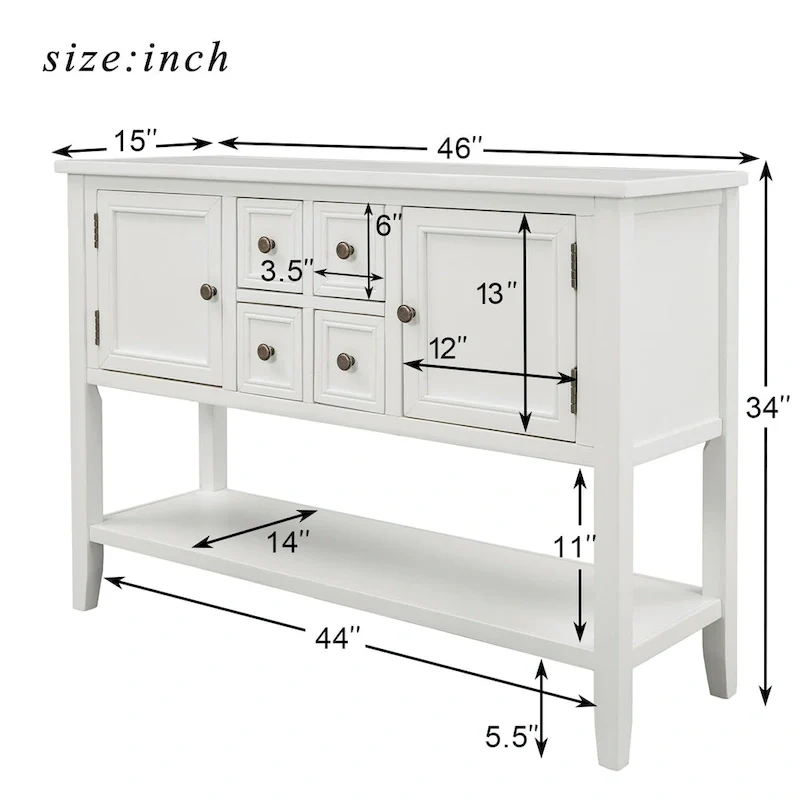 Cambridge Series Buffet Sideboard Console Table