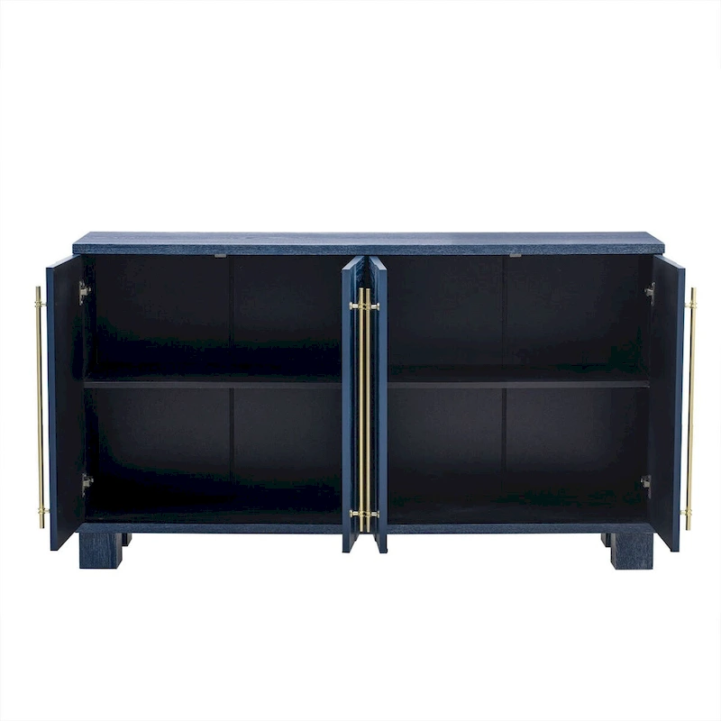 Wood Traditional Style Sideboard