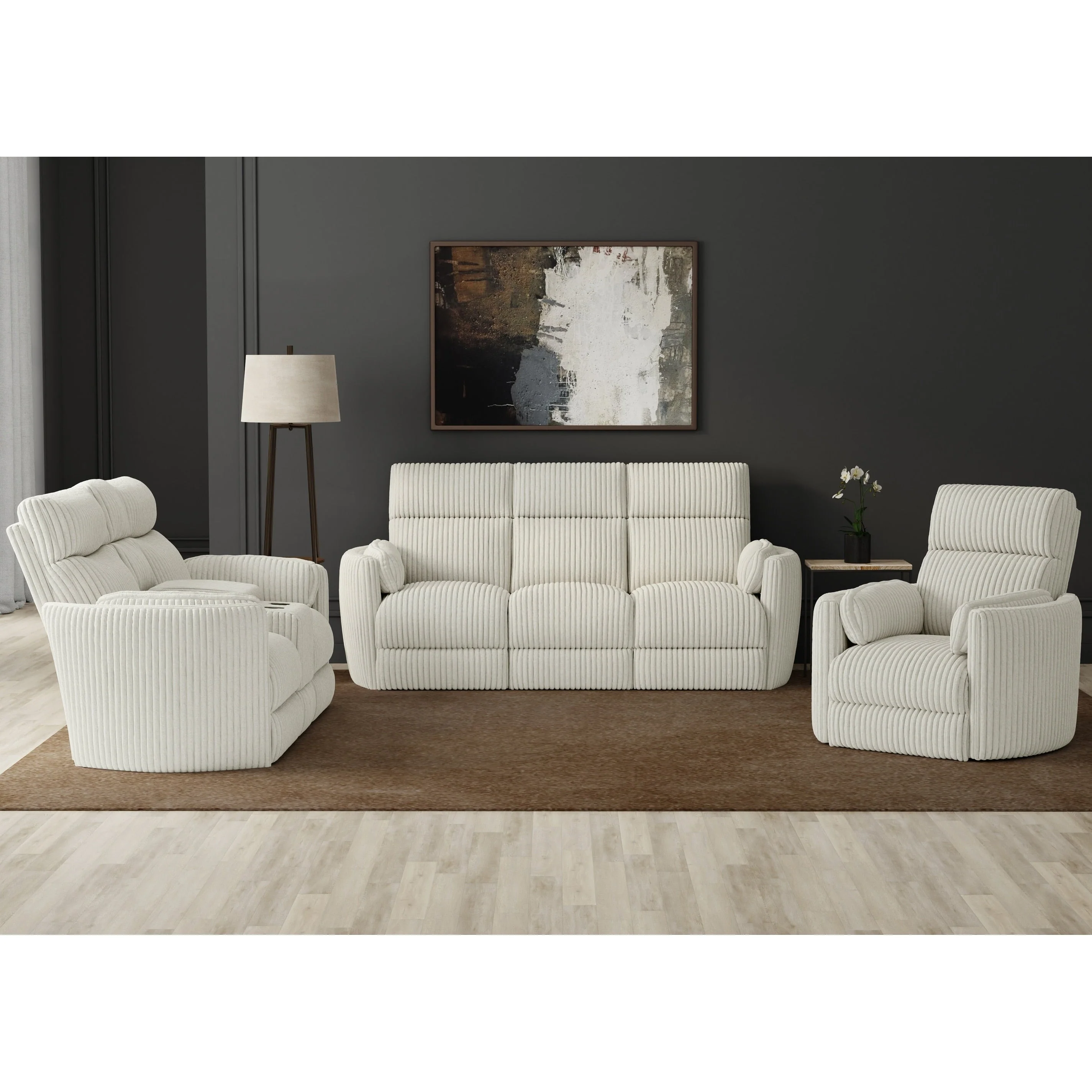 Fairview Home Swivel Power Glider Recliner