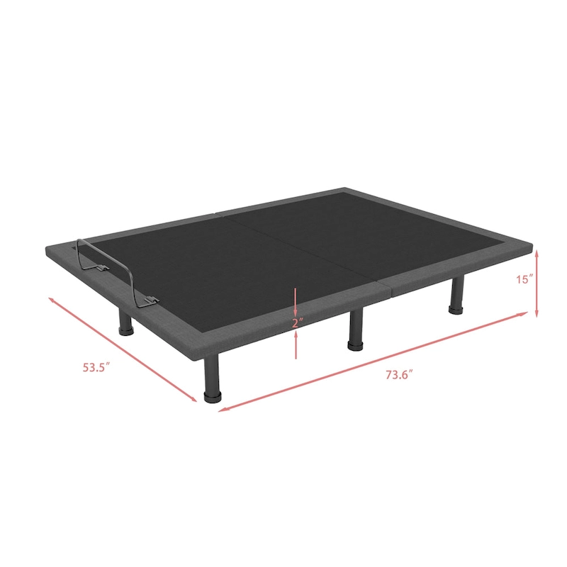 Adjustable Bed Frame with Wireless Remote
