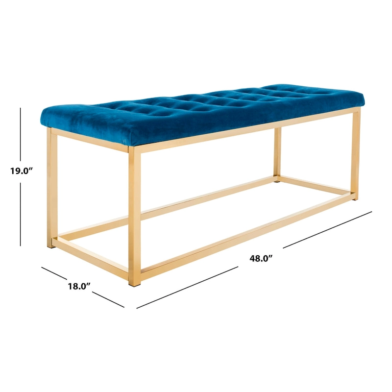 SAFAVIEH Nejla Bench - 48 x 18 x 19
