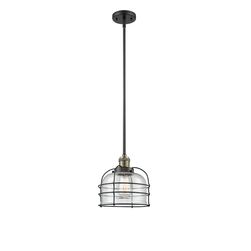 Innovations Lighting Bell Cage - 1 Light 9  Mini Pendant
