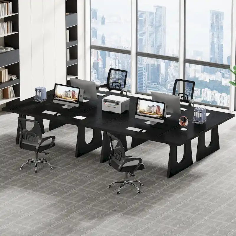 70.9 Inches Executive Desk Rectangular Computer Office Desk with Large Desktop