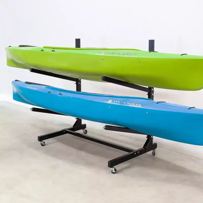 Teal Triangle G-Watersport 2 Levels With Wheels | Single-Sided | Black