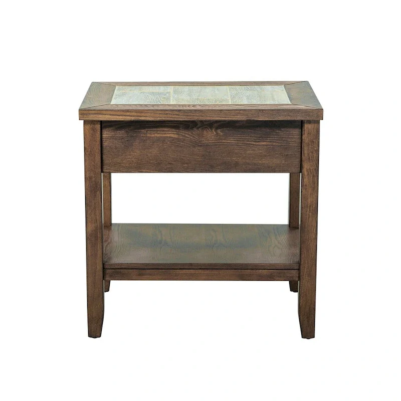 Mesa Valley Tobacco Chair Side Table