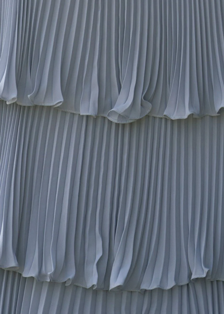 Strapless Emerald Green Ruffle Multi-Layer Long Prom Dress