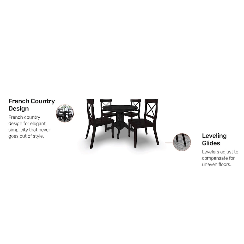 Blair 5-Piece Dining Set by Homestyles
