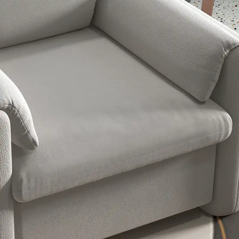 Upholstered Accent Chair Armchair Single Sofa