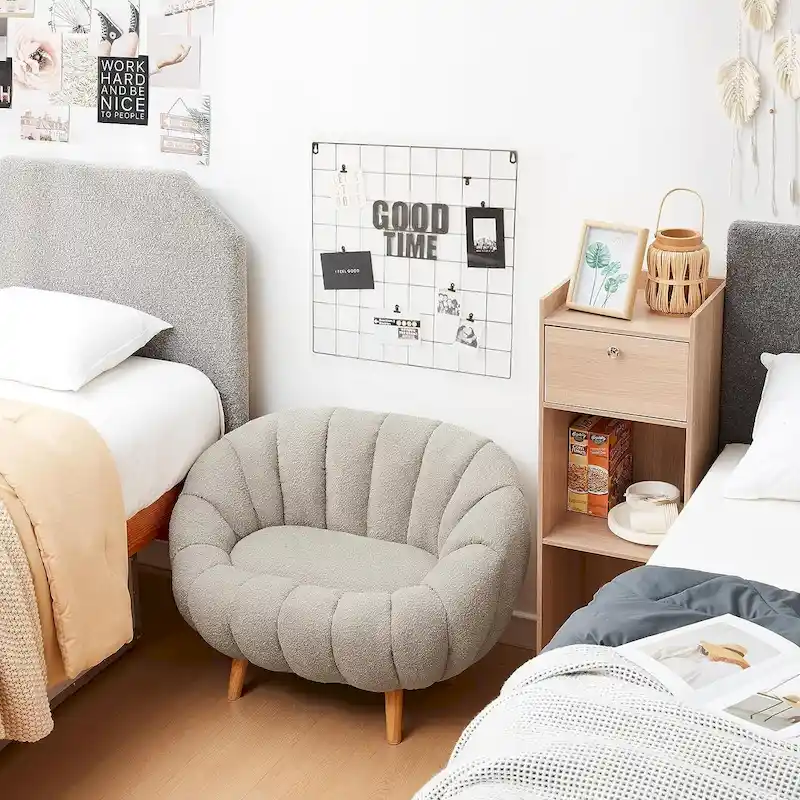 Pumpkin Sofa by Dorm Haul