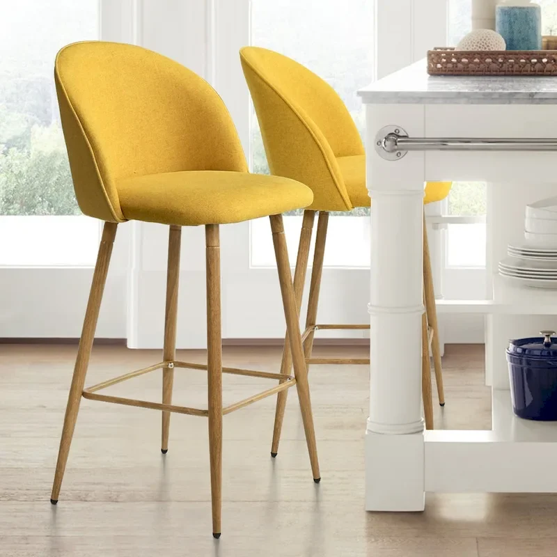 Upholstered 26 inch Counter Stool (Set of 2) - 37.6x16.7x16.7