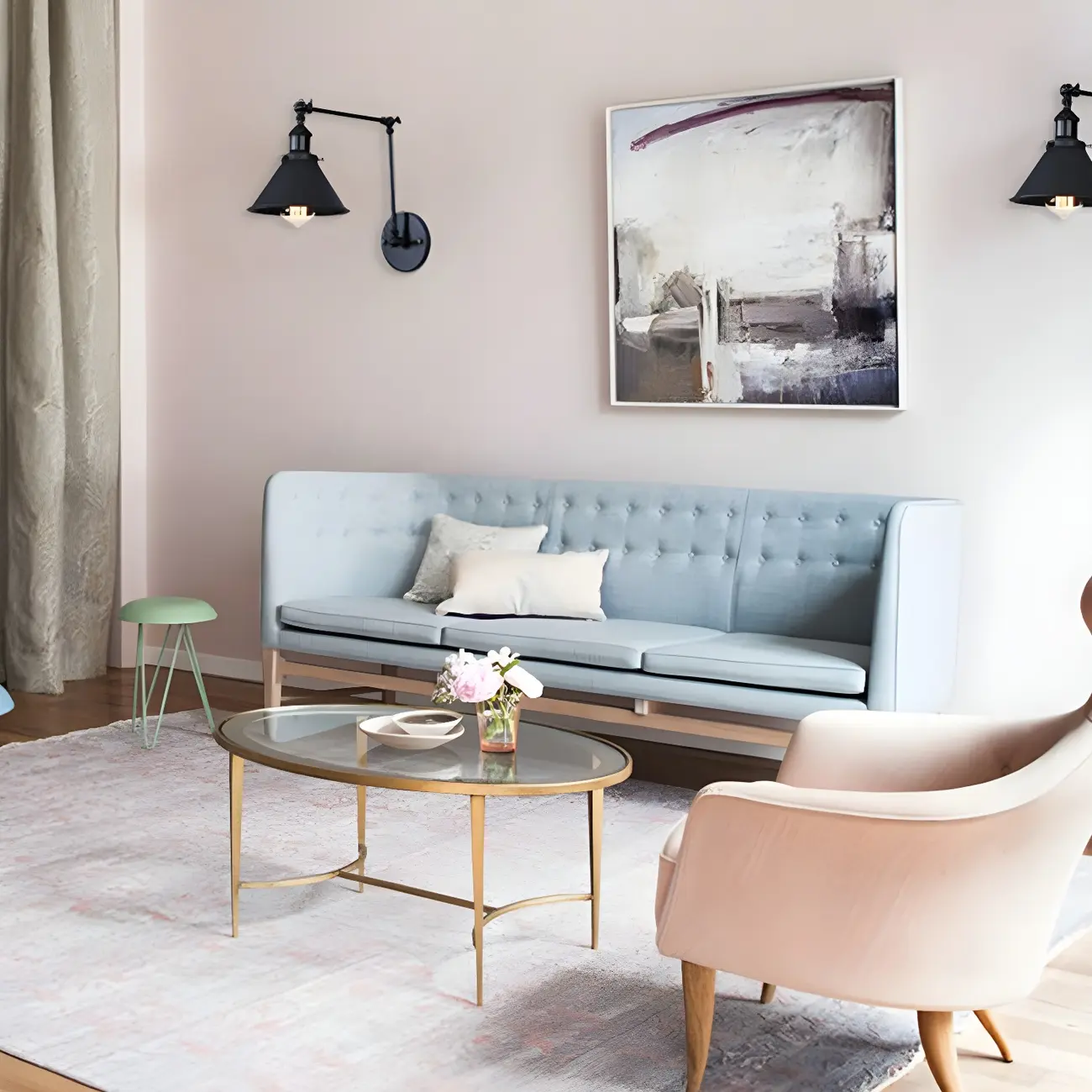 16-Inch Swing Arm Retro Metal Adjustable Wall Light