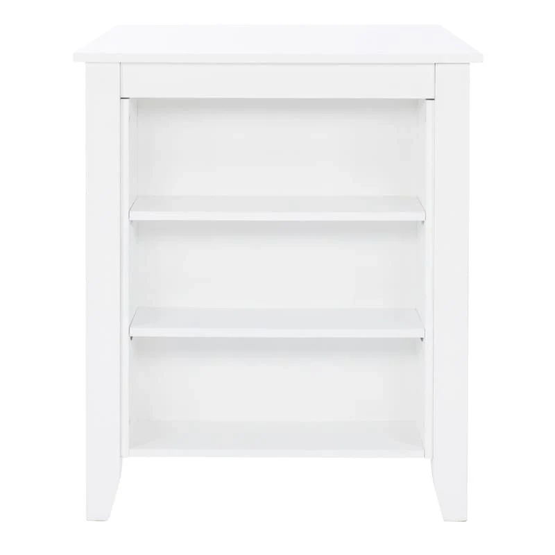 Catron White Counter Height Space Saving Table