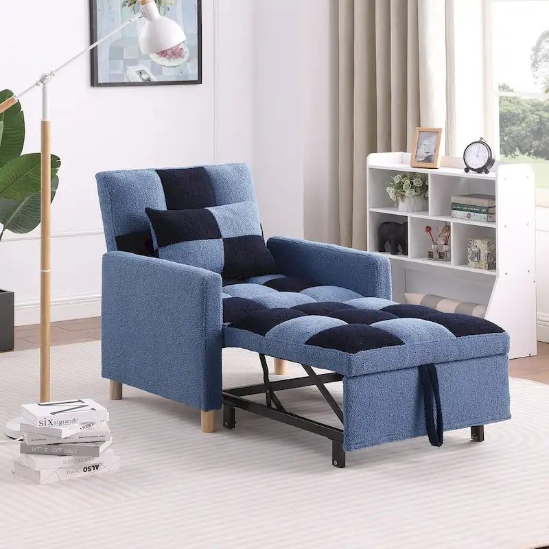 Convertible Sleeper Sofa Chair Bed