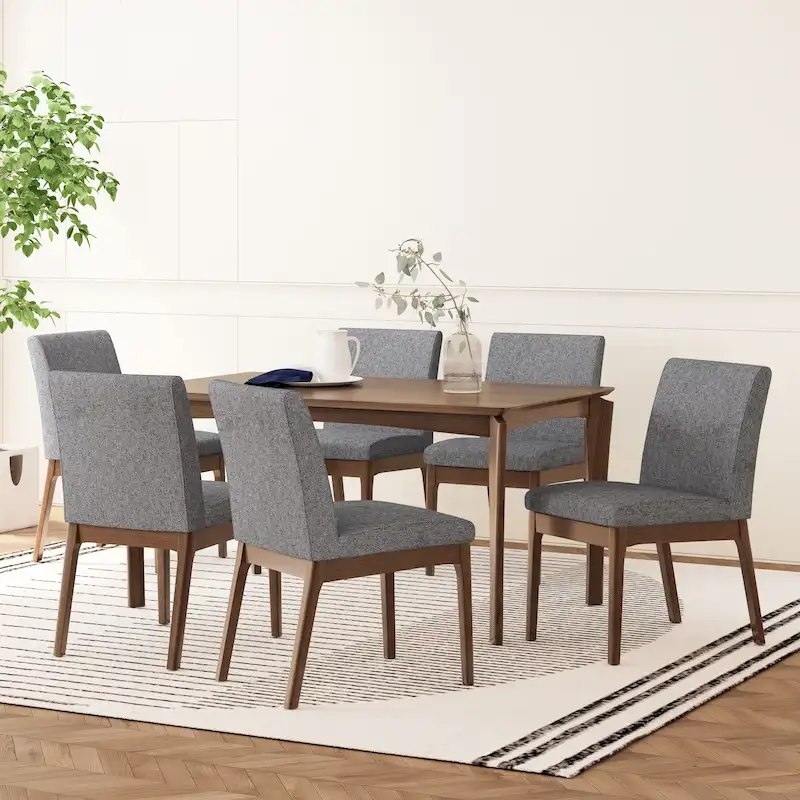 Atherton Wood 7 Piece Dining Set