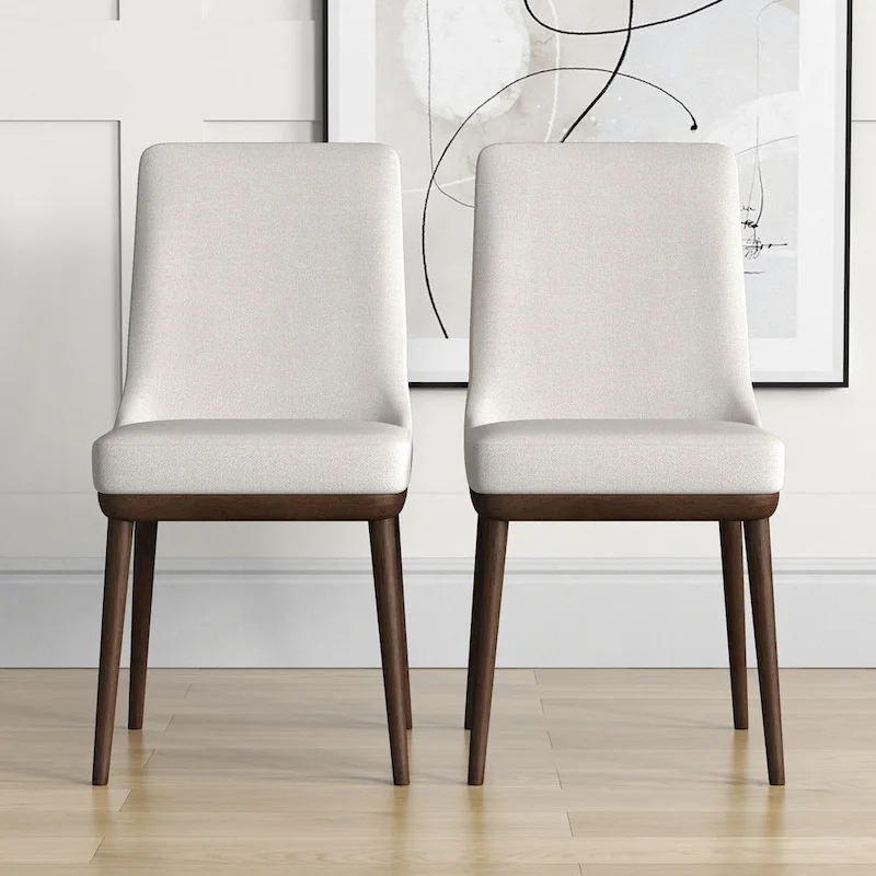 Belladonna Mid-Century Modern Dining Chairs (Set of 2)