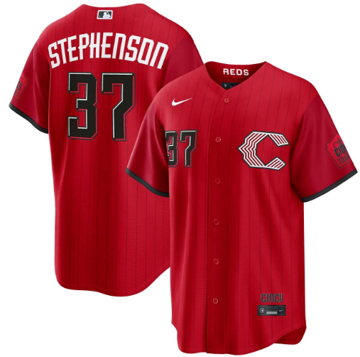 Tyler Stephenson Cincinnati Reds Red 2026 City Connect Limited Jersey