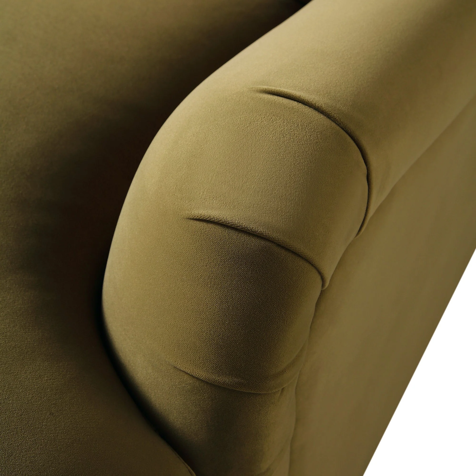 Fudge Velvet Sofa, 2-Seater