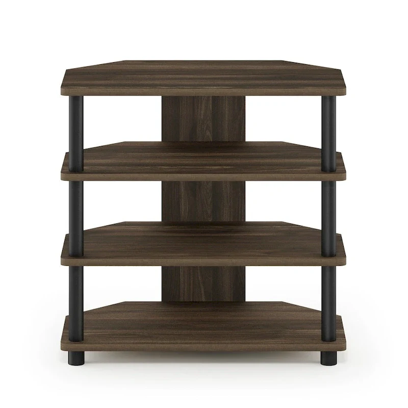 Easy Assembly 4-Tier Petite TV Stand