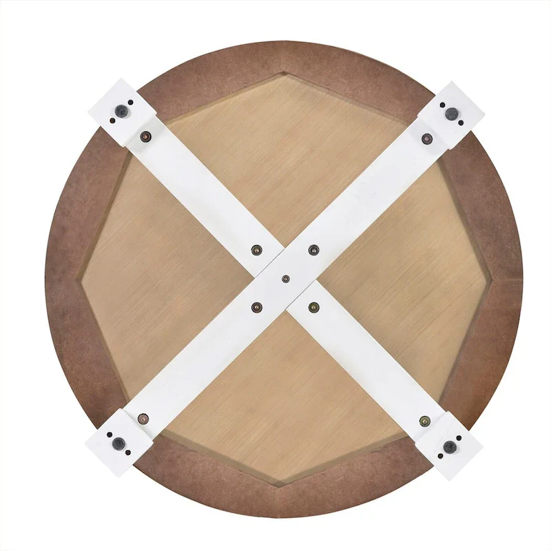 Rustic Farmhouse 5-Piece Counter Height Dining Table Set