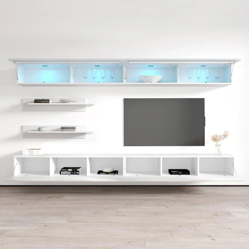Fly I2 30TV Wall-mounted Floating Modern Entertainment Center