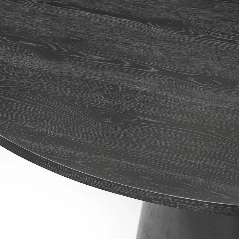 Round Pedestal Dining Table – 59-Inch, Seats 6