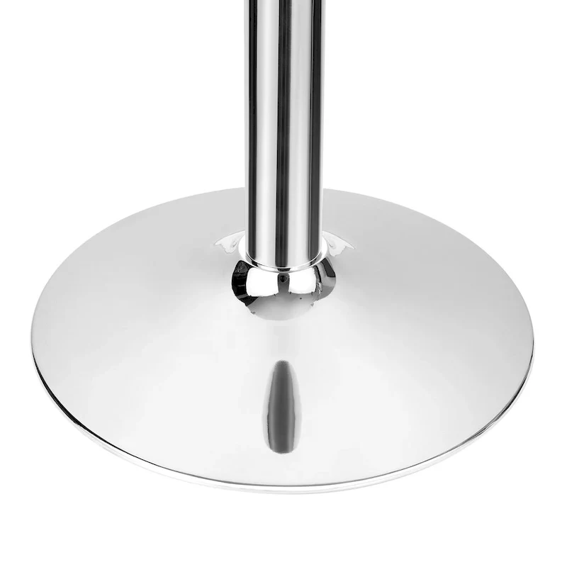C-Shaped Double-Layer Acrylic Side Table, 23.6H x 15.8W x 15.8L Inches
