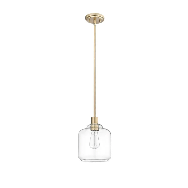 Millennium Lighting Asheville 1 Light Mini-Pendant Fixture with Clear Glass Shades