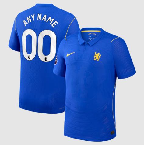 Chelsea 2026-27 Home Match Authentic Custom Jersey - Blue