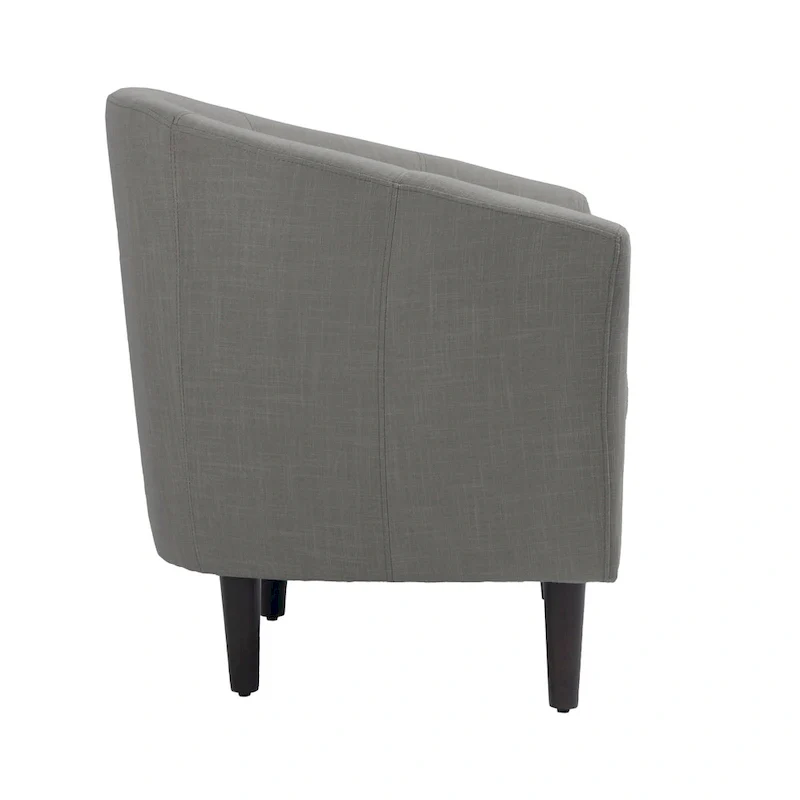 Modern Accent Chair Upholstered Barrel Chair