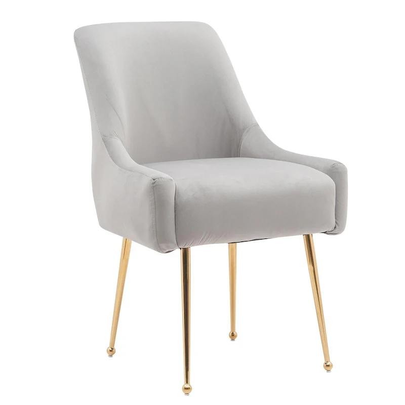 Tufted Velvet Upholstered Dining Chair Set of 2