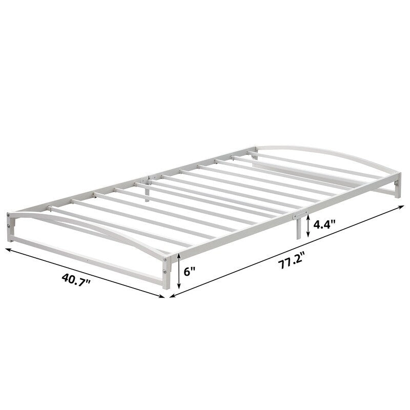 Convex bed frame