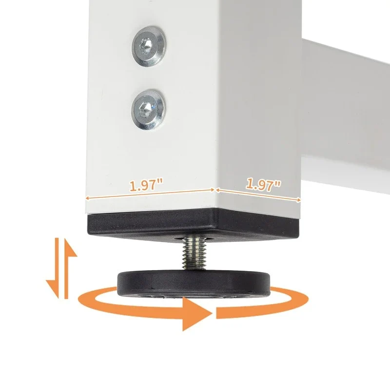 41.31 White Feet Writing Desk