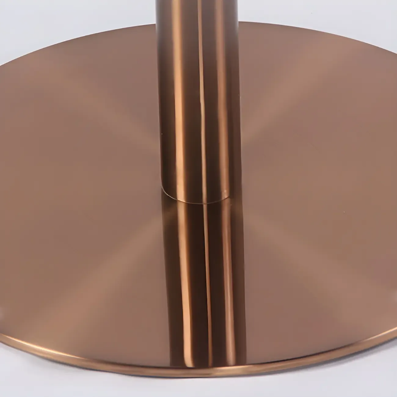 Glossy Metal Bucket Swivel Adjustable Bar Stools