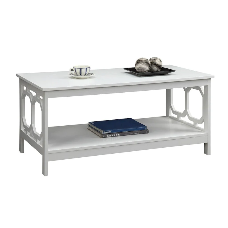 Convenience Concepts Omega Coffee Table with Shelf