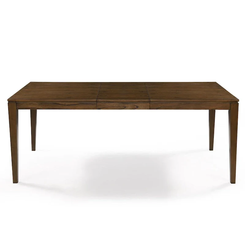 *Limited* Zarbel 6-8 People Rectangle Dining Table Modern Farmhouse Solid Wood Expandable Leaf Table Kitchen Dining room