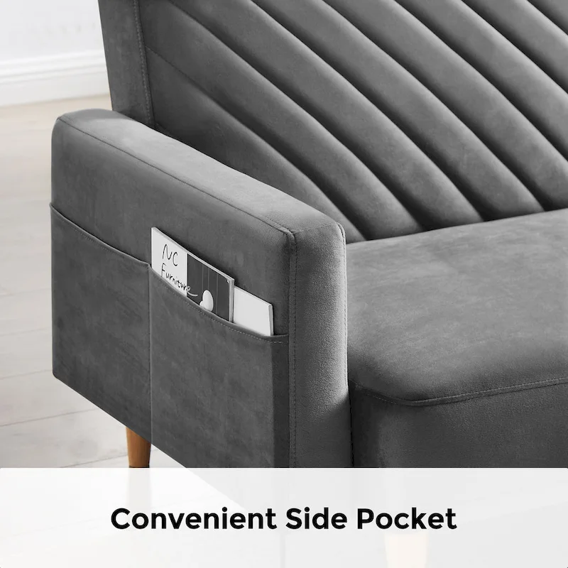 VANOMi Modern Convertible Sofa Bed