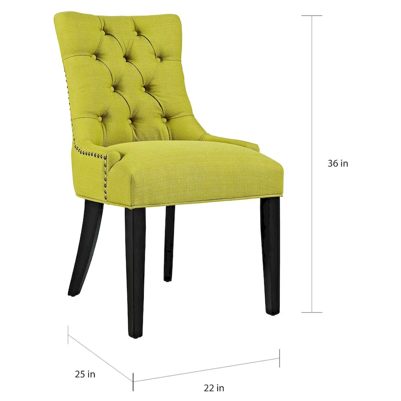 Modway Regent Fabric Dining Chair (Set of 2)