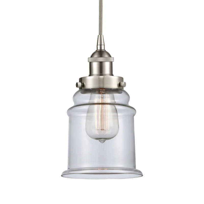 Innovations Lighting 616-1PH-11-6 Canton Pendant Canton 6  Wide Mini