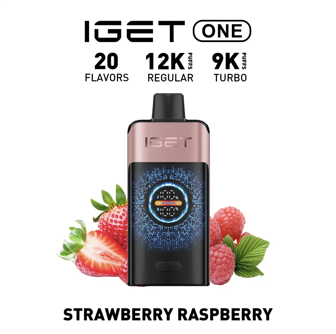New IGET ONE 12000 Puffs 15 Flavors