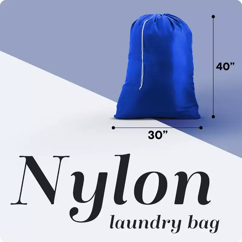 Narwey Nylon XL - Large Capacity with Locking Drawstring, Machine Washable