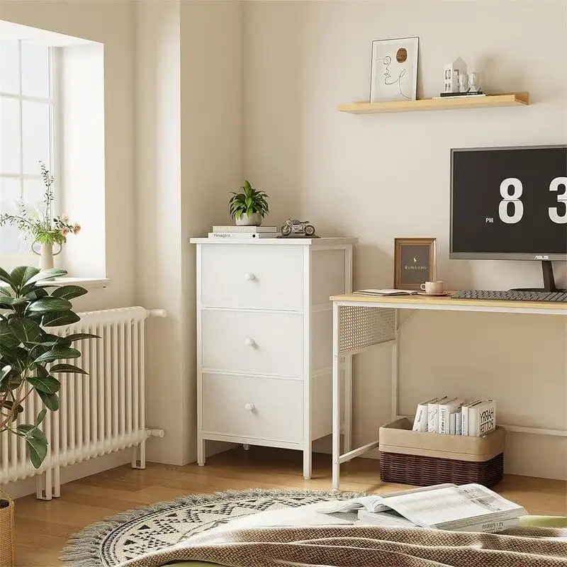 Night Stand with 3 Drawer